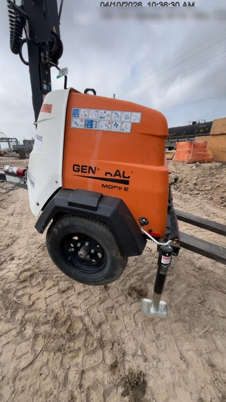 2023 Generac MLT2 Diesel, Flex Switch 120V Input, Powerzone Controller, 
(4) 320W LED Lights, 4kW Generator, 39.9 Gal Fuel Tank, 2" Ball, T3