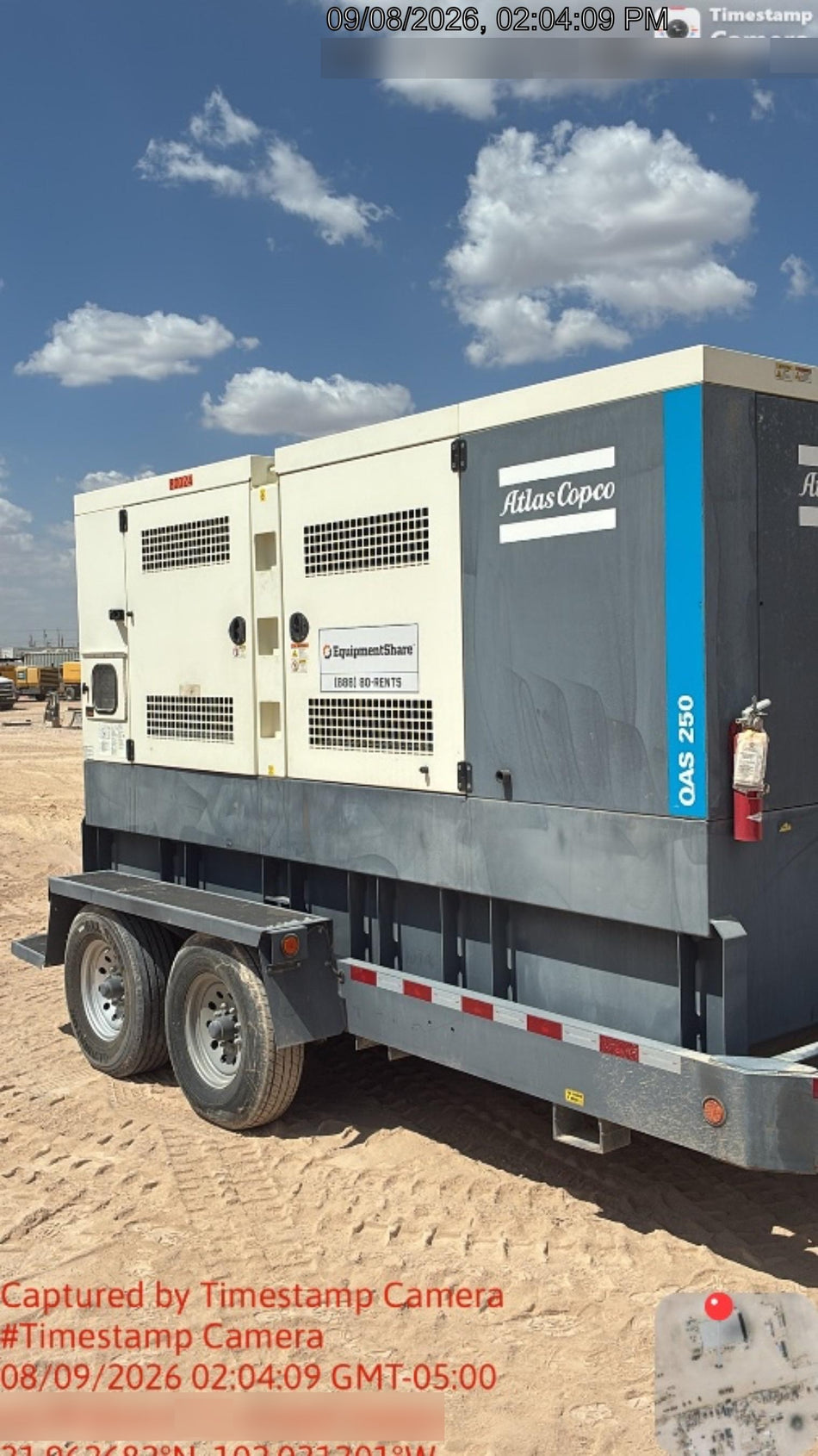 2020 ATLAS COPCO QAS250