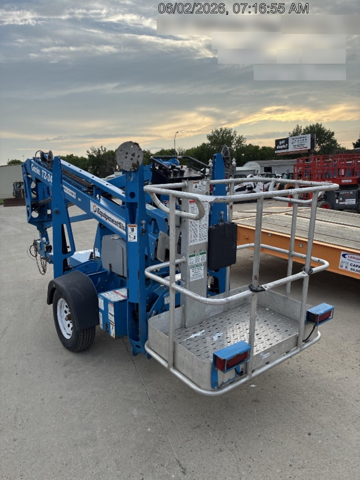 2018 GENIE TZ-34/20