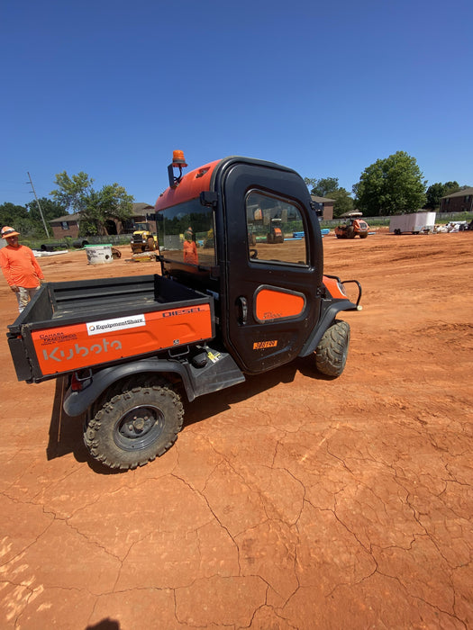 2023 Kubota RTV-X1140W-H 4WD, LED Strobe, Windshield Acrylic Clear, Plastic Canopy, Wire Harness Kit, Backup Alarm