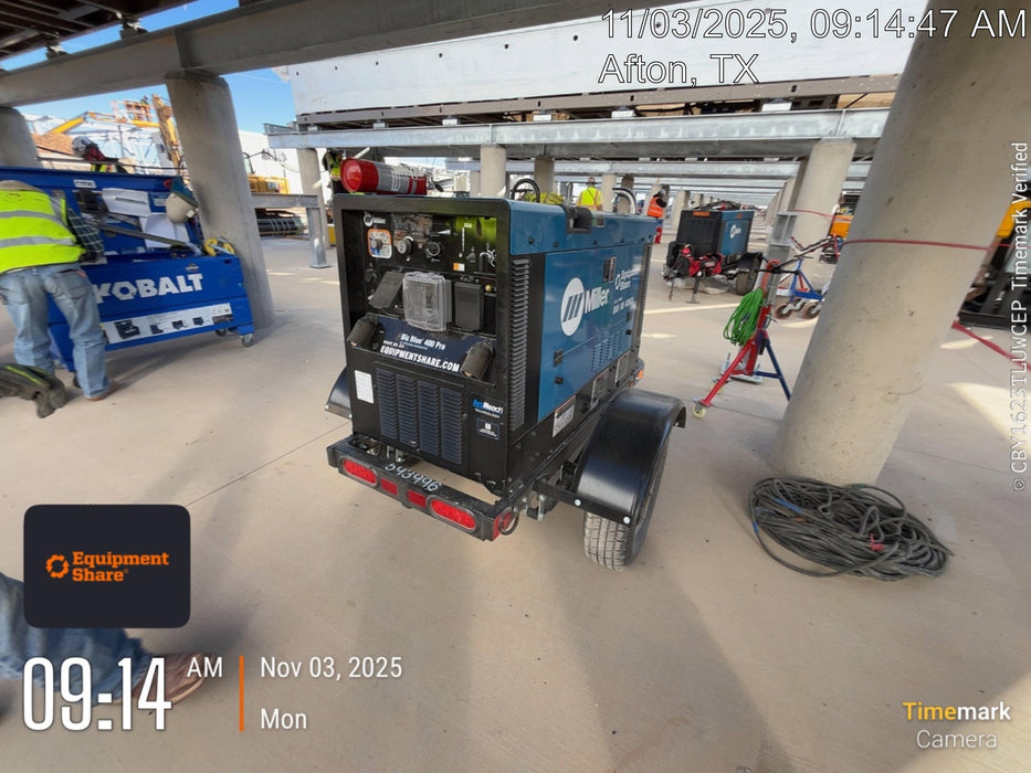 2025 MILLER ELECTRIC BIG BLUE 400