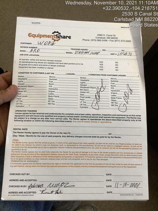 2021 INGERSOLL RAND PD30A-AAP-CCC-C