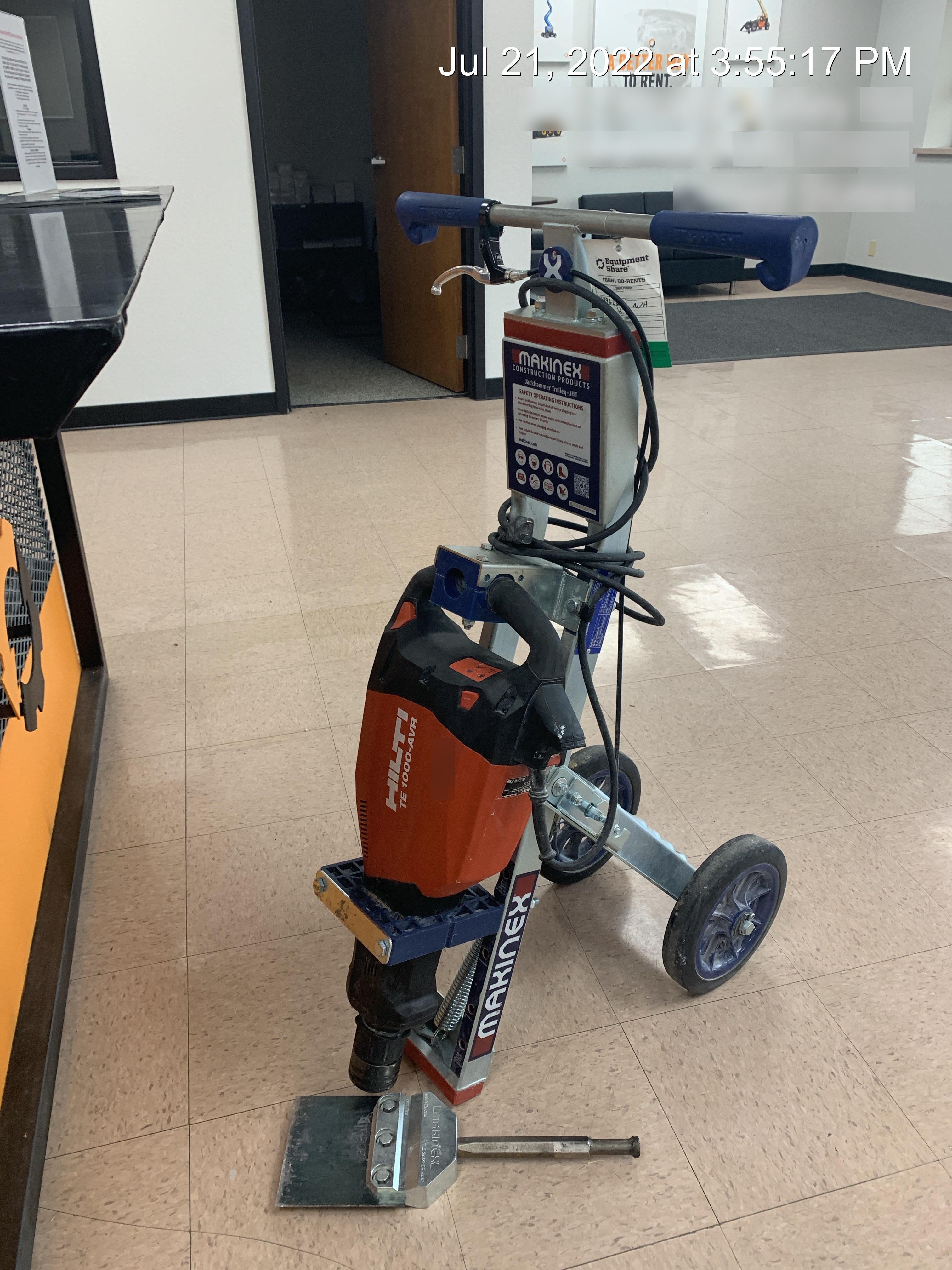 2021 HILTI TE 1000-AVR