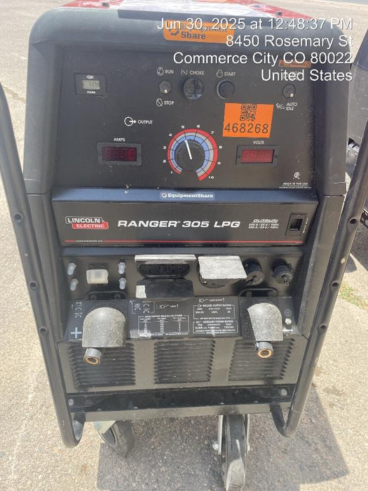 2024 LINCOLN ELECTRIC Ranger 305 LPG