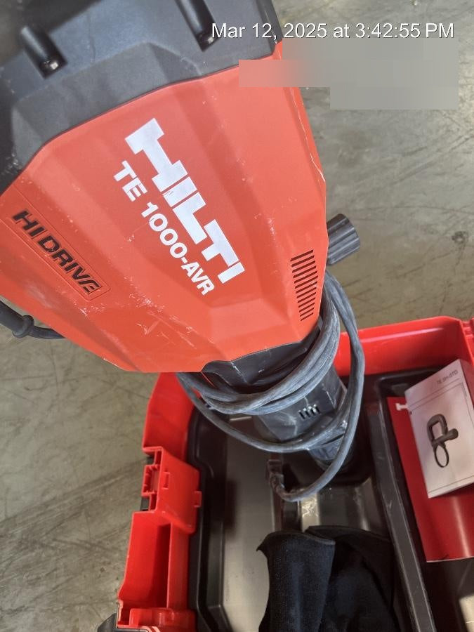 2022 HILTI TE 1000-AVR