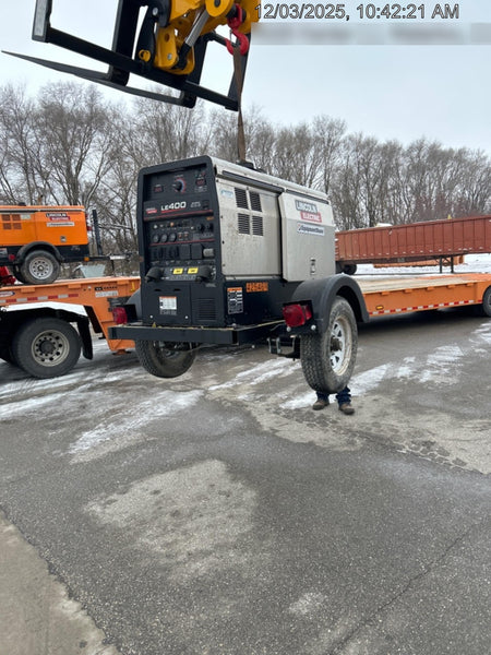 2024 Lincoln Electric LE400 Kubota V1505, Trlr, Cable Rack, Light Kit, ES Decals, T3