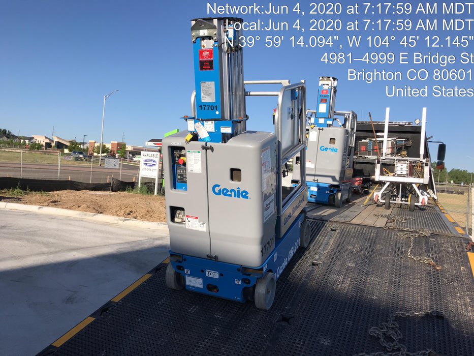 2018 GENIE GR-20