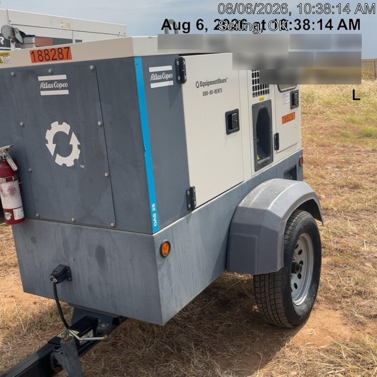 2021 ATLAS COPCO QAS25 CWK