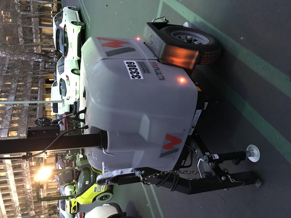 2019 Wacker Neuson LTV6L-MH Wacker Neuson LTV6L Mobile Light Tower w/Fuel Level Sensor Installed