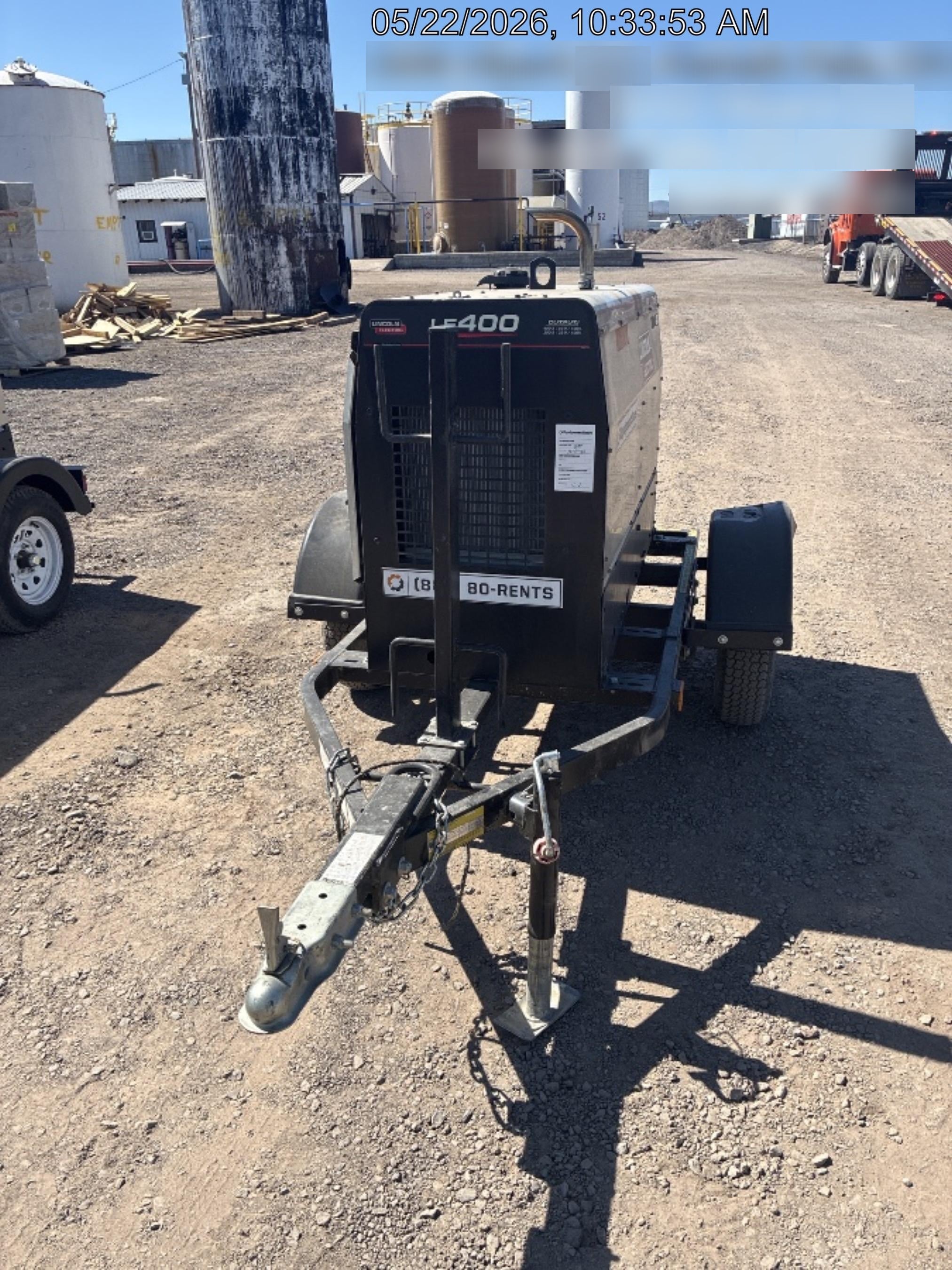 2024 Lincoln Electric LE400 Kubota V1505, Trlr, Cable Rack, Light Kit, ES Decals, T3