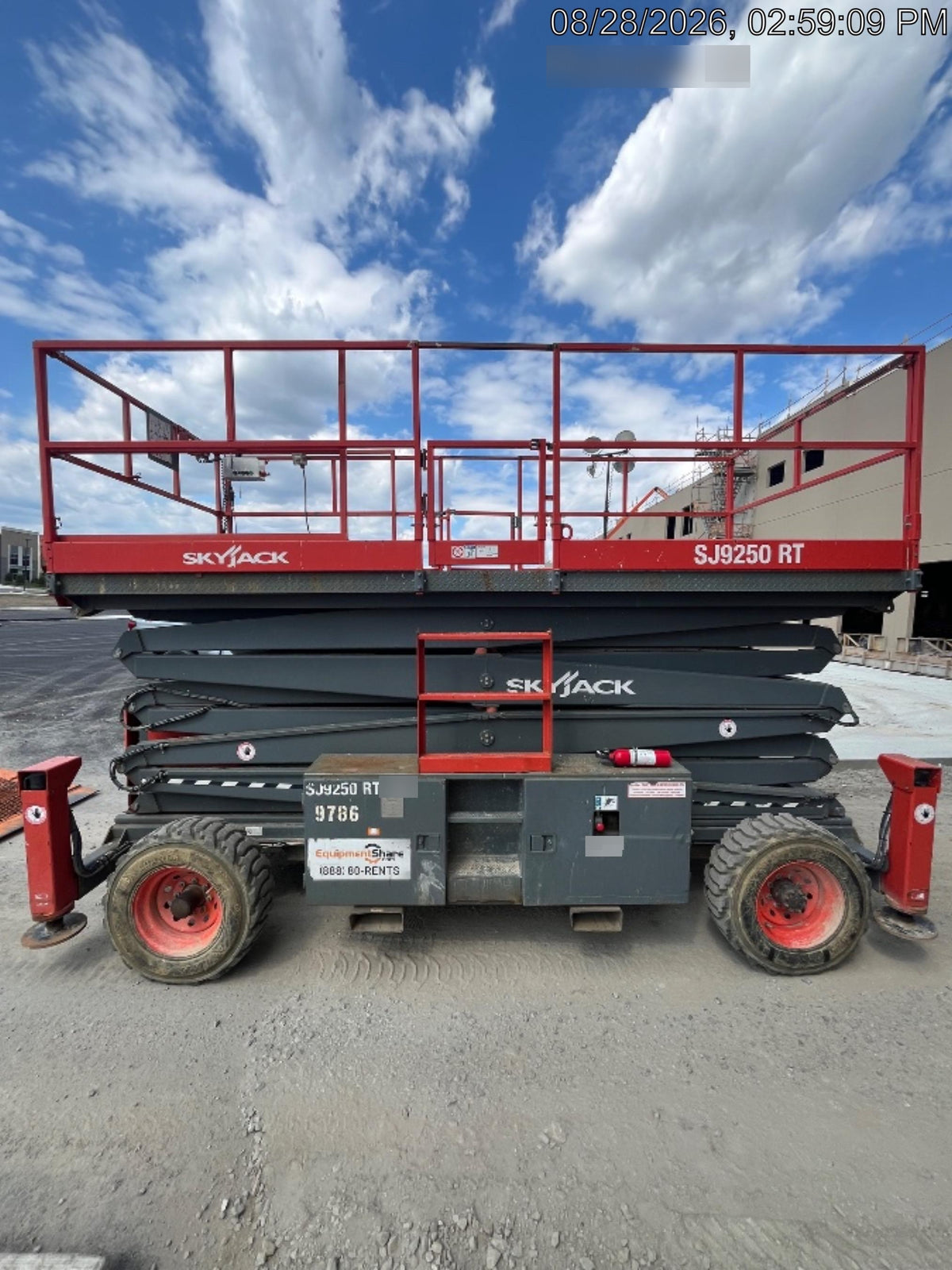 2018 SKYJACK SJ9250 RT