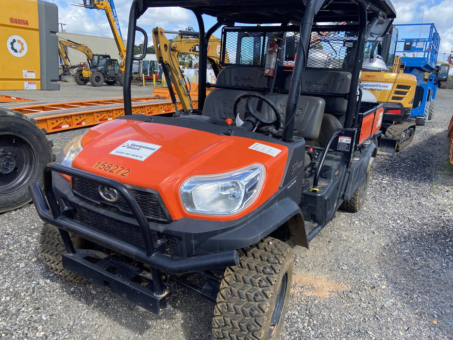 2021 Kubota RTV-X1140W-H Plastic Canopy, Windshield Acrylic Clear, LED Strobe Light, Wire Harness Kit, Back up Alarm