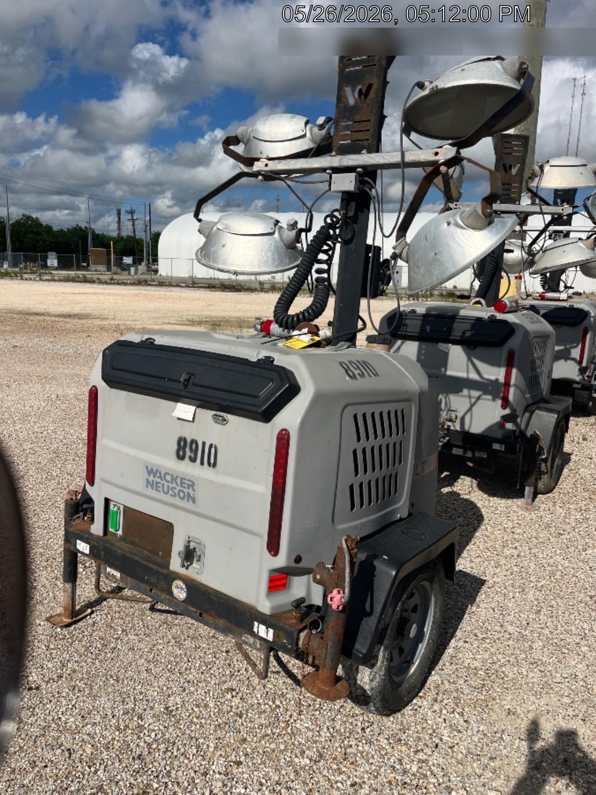2018 Wacker Neuson LTV6L-MH Wacker Neuson LTV6L Towable Light Tower