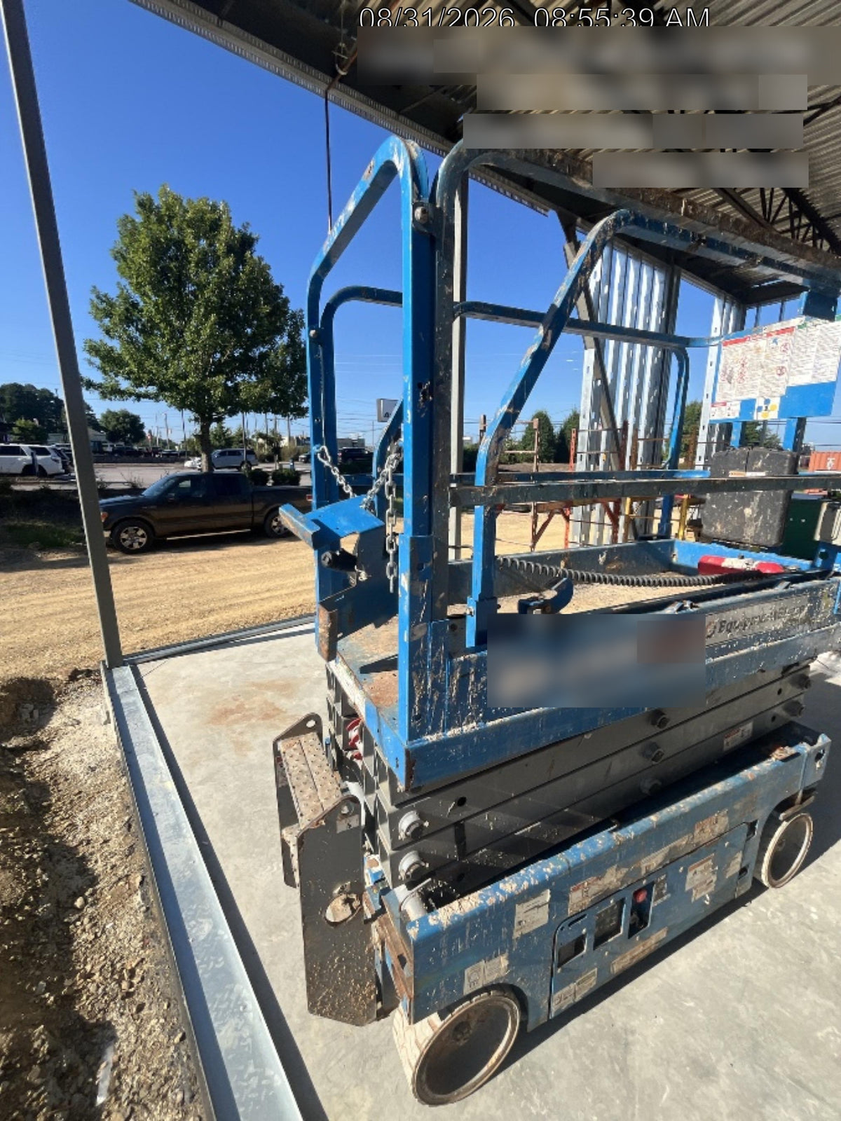 2019 Genie GS-1930 Fixed Rails with Chain Entry