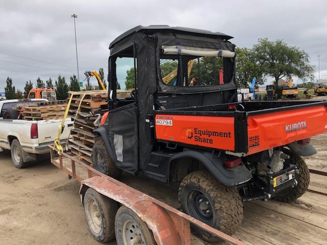 2019 Kubota RTV-X900 4wd Utility Cart, 2 Seat, Diesel, LED Strobe, Windshield Tempered Glass, Plastic Canopy, Wire Harness Kit, Backup Alarm