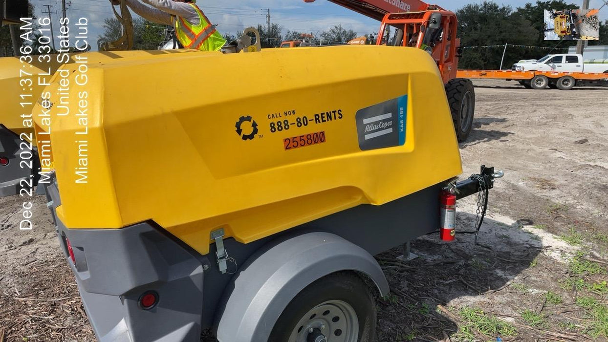 2022 ATLAS COPCO XAS188 CWK