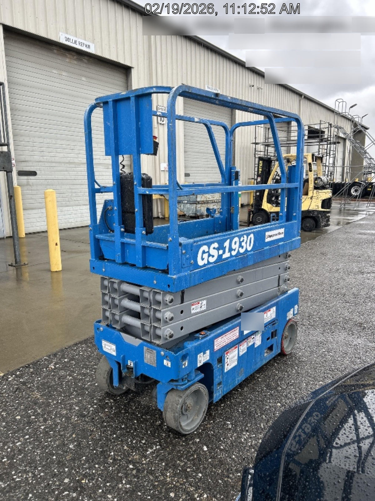 2019 Genie GS-1930 Half Height Swing Gate, 800W Inverter
