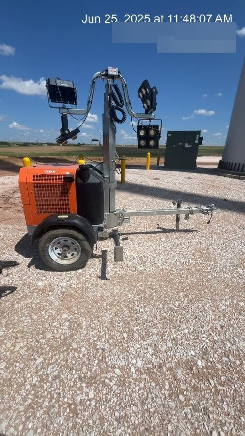 2024 Wanco WLTT-4MM4K Diesel, Deep Sea Controller, Shore Power Plug, Auto Start, (4) 350W LED Floodlights, 4kW Generator, 60 Gal Fuel Tank, 2" Ball, T3