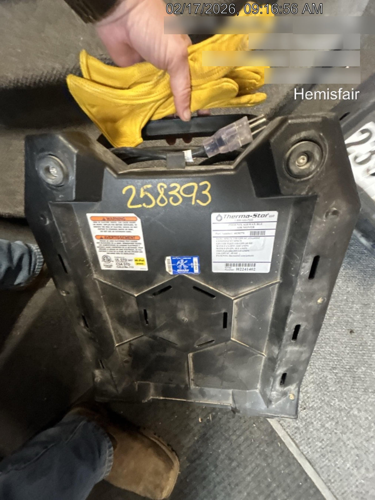 2022 PHOENIX AirMAX Radial Air Mover