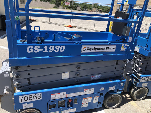 2020 Genie GS-1930 Fixed rails with chain entry gate - Pre A92.20