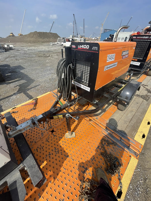 2023 Lincoln Electric LE400 Kubota V1505, Trlr, Cable Rack, Light Kit, ES Decals, T3