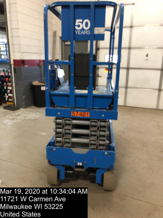 2016 Genie GS-1930 Standard Rental Specs