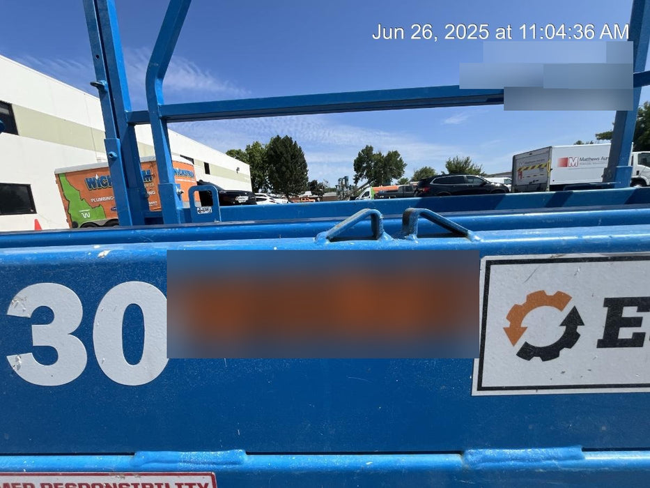 2020 Genie GS-1930 Fixed rails with chain entry gate - Pre A92.20