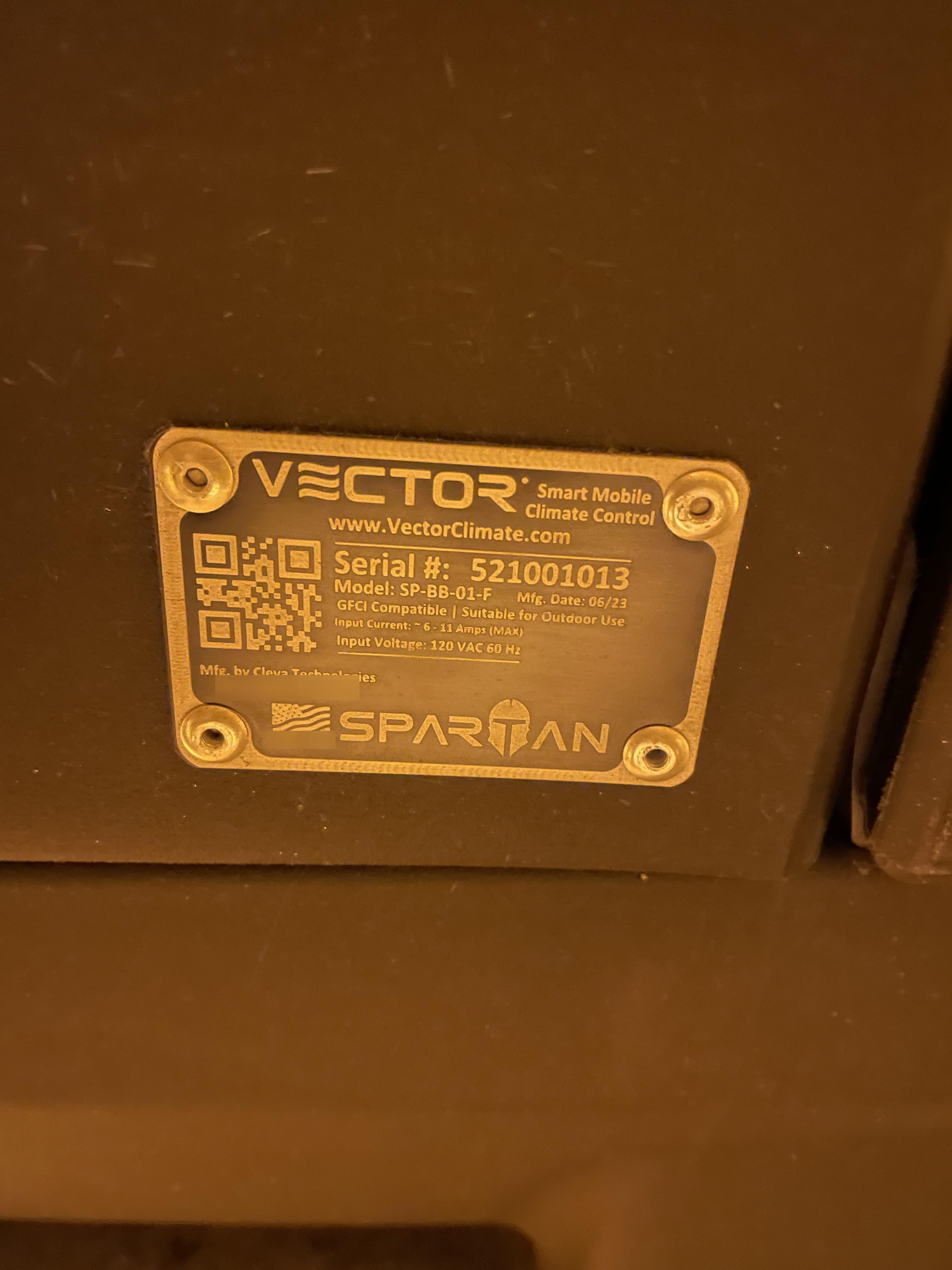 2023 VECTOR Spartan