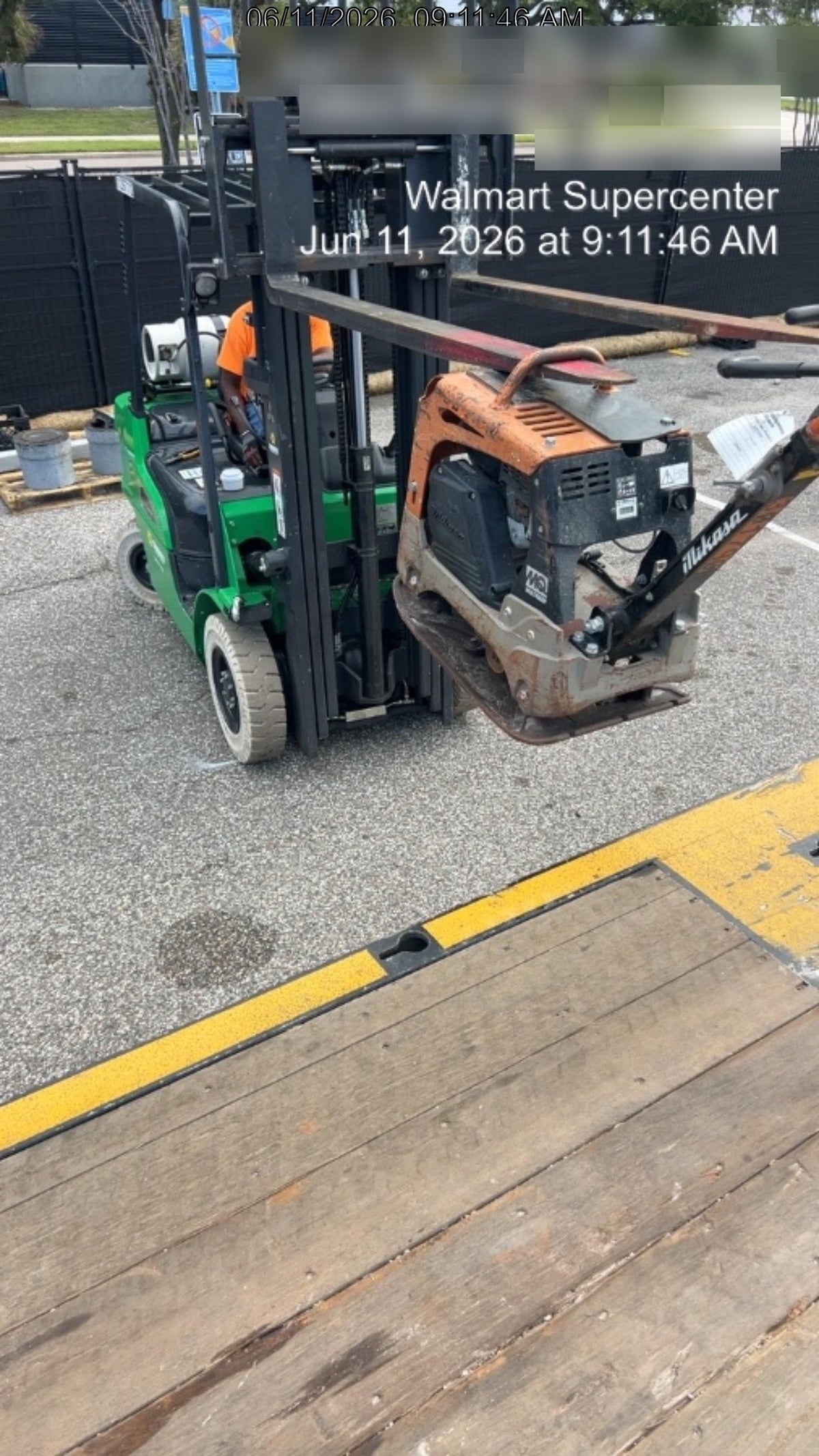 2023 Multiquip MVH158 Honda GX200, 17" Plate, Gas