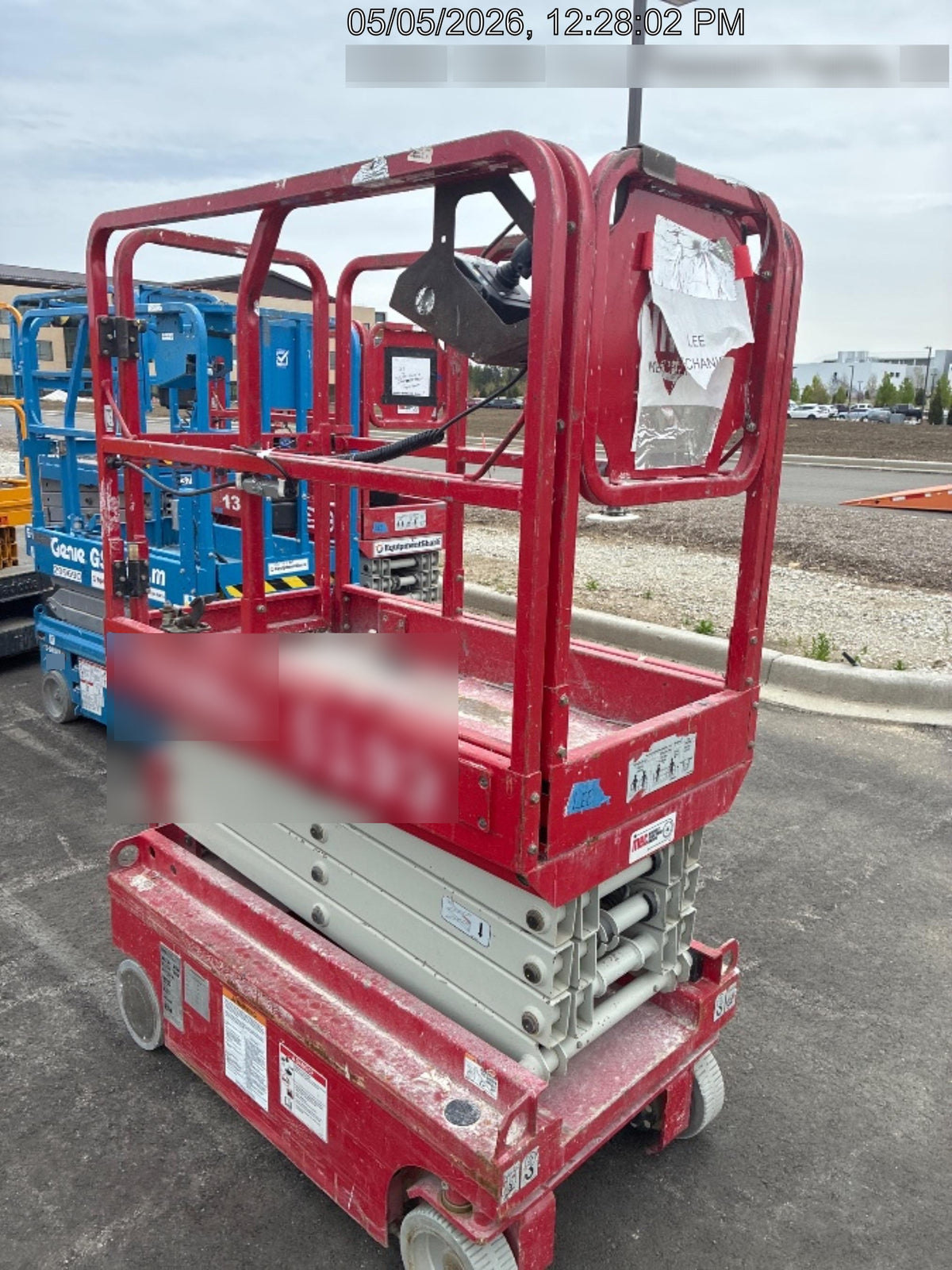 2017 MEC 1330SE 13' Scissor Lift w/2 Year Full Extended Warranty