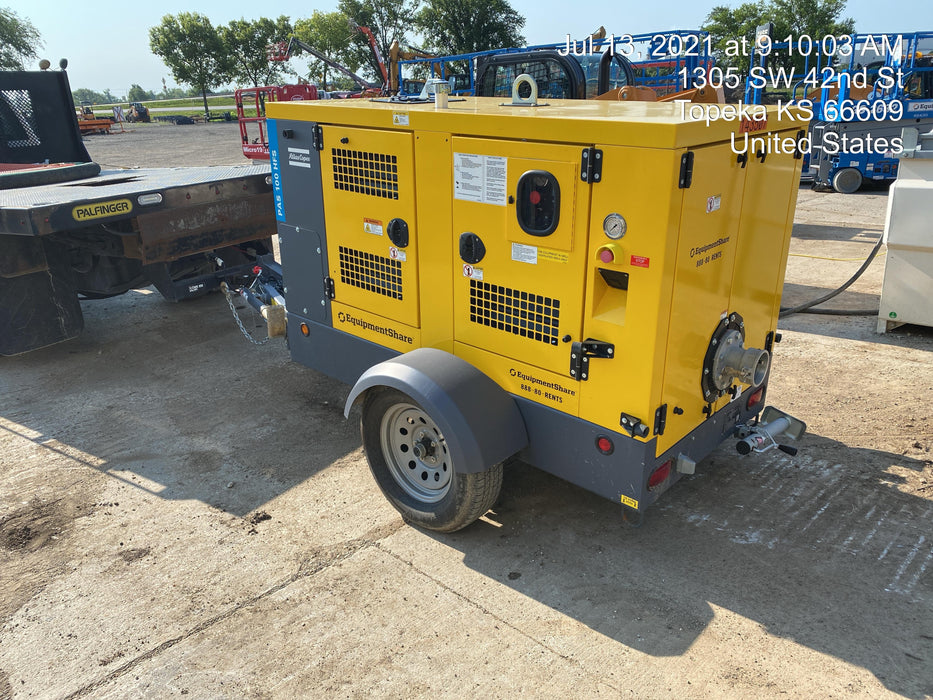 2021 ATLAS COPCO PAS 100 HF CS Enclosed