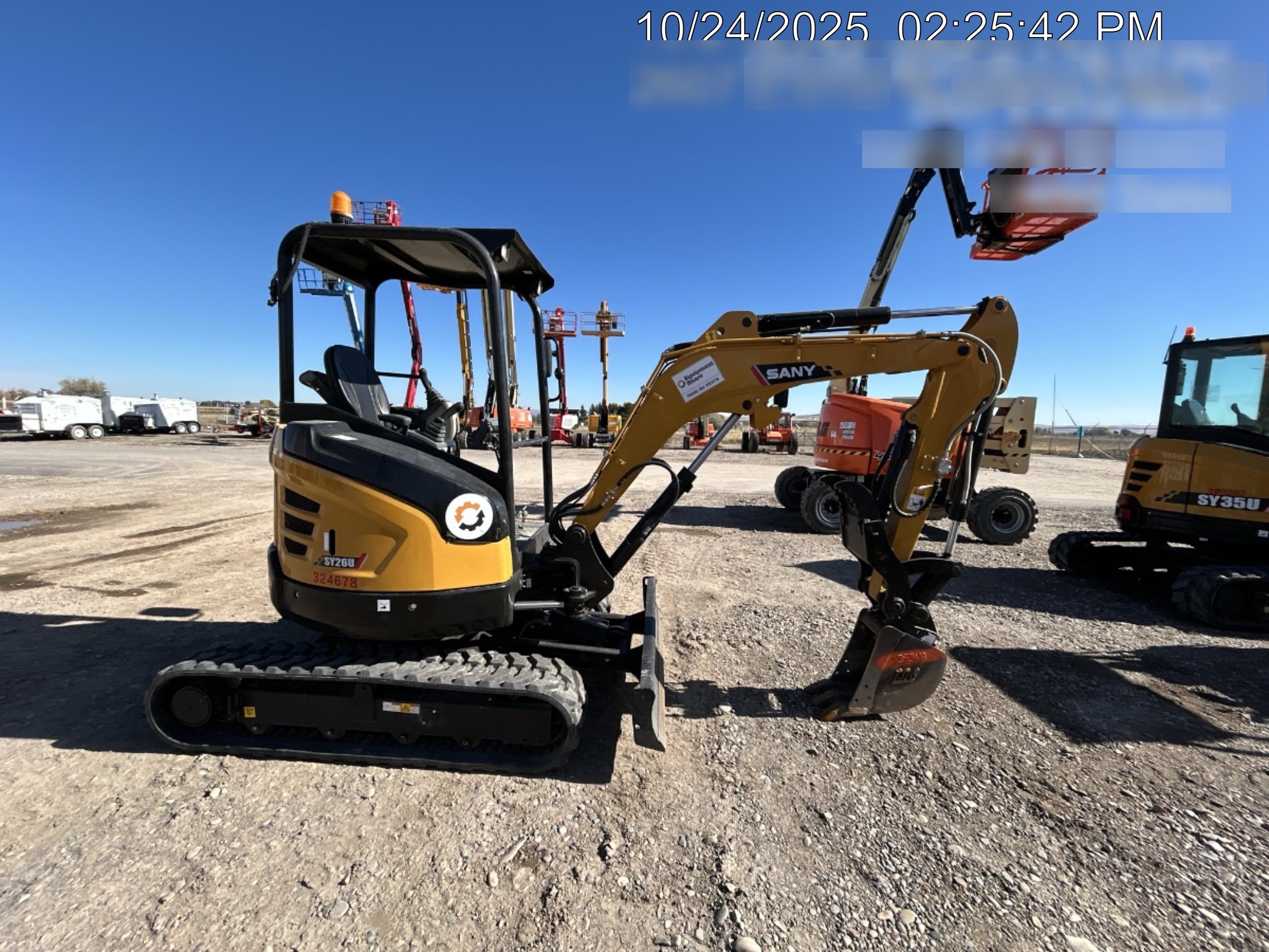 2023 TAG MANUFACTURING 12" Bucket, Mini Excavator - Tag