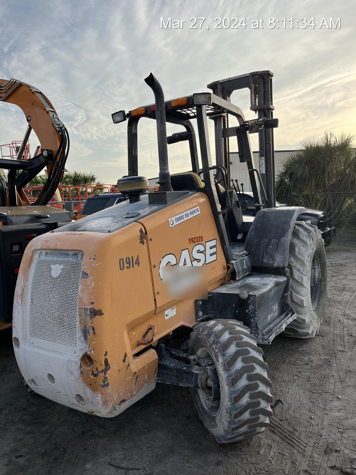 2018 CASE 586H
