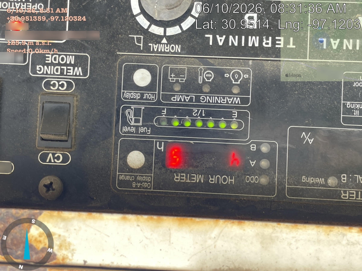 2017 Multiquip DLW400ESA4 400 amp Welder, 14kW, 120/240V, T4F Kubota
