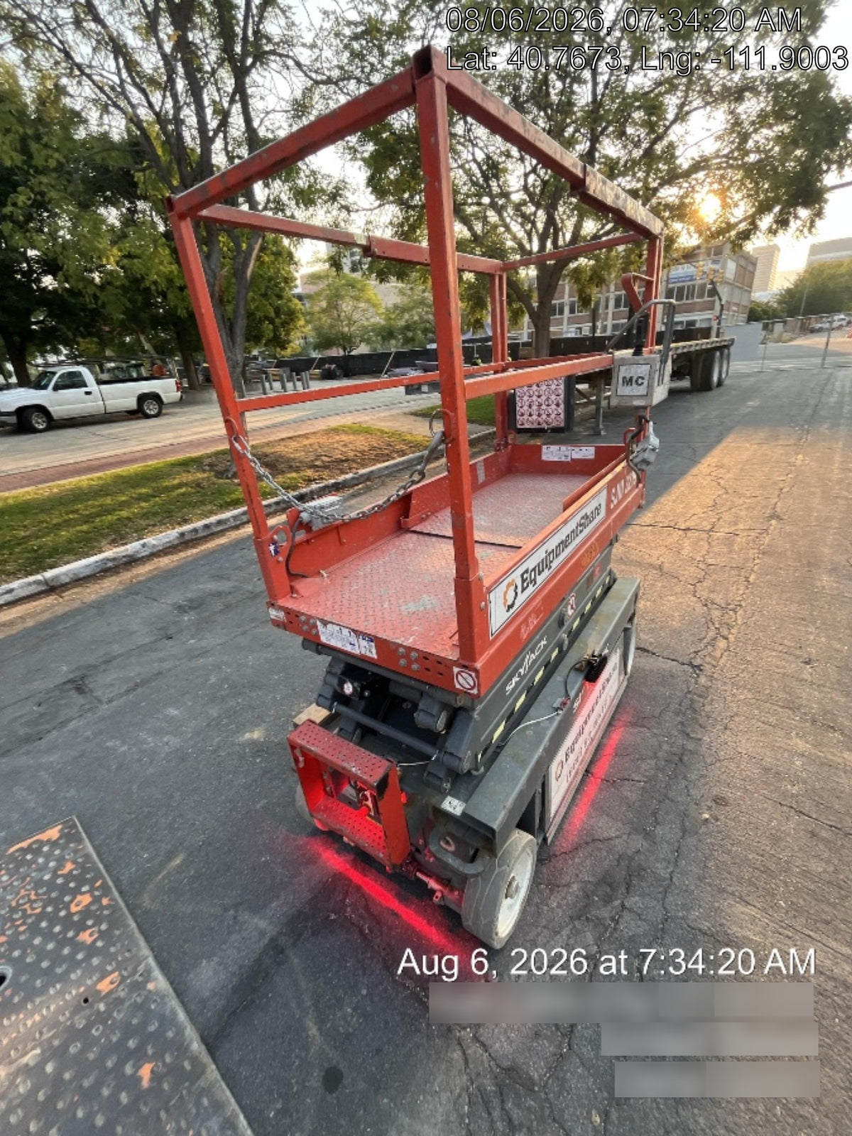 2019 Skyjack SJIII-3219 Standard Options