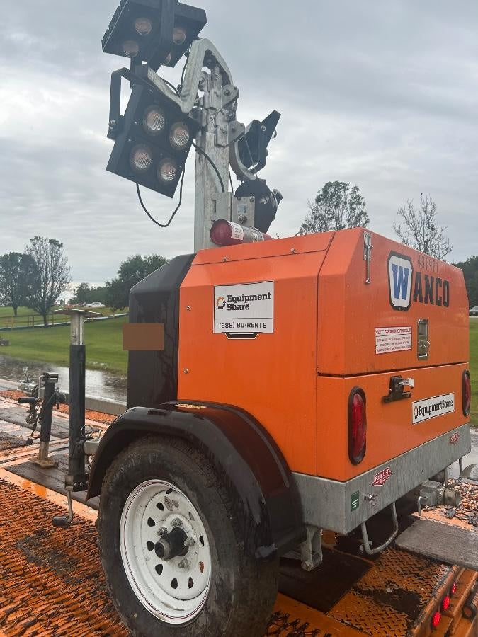 2024 Wanco WLTT-4MM4K Diesel, Deep Sea Controller, Shore Power Plug, Auto Start, (4) 350W LED Floodlights, 4kW Generator, 60 Gal Fuel Tank, 2" Ball, T3