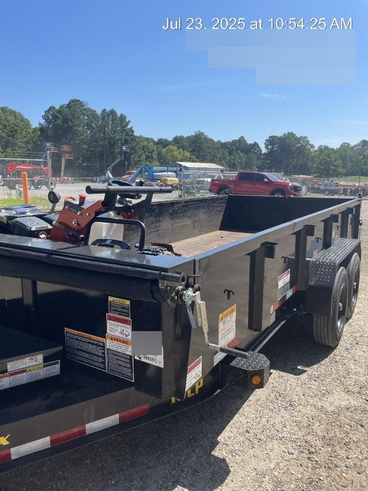 2024 BIG TEX TRAILER 16LP - 16' Bumper Pull Dump Trailer