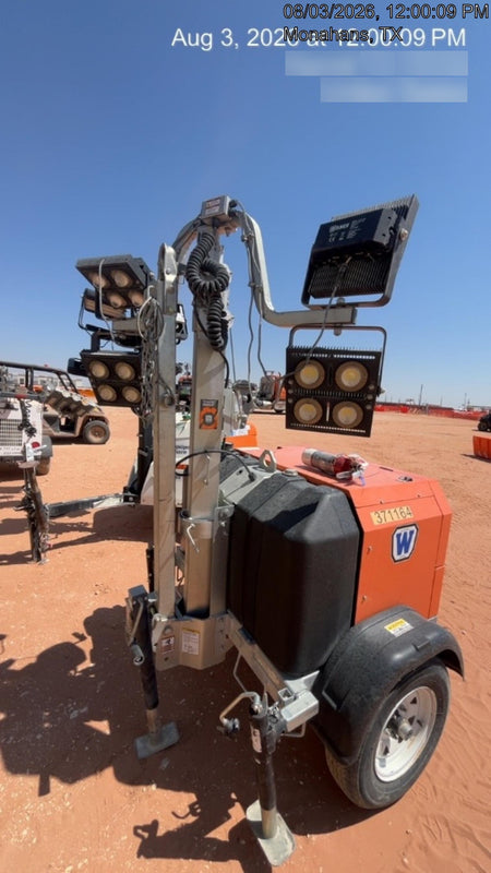2023 Wanco WLTT-4MM4K Diesel, Deep Sea Controller, Shore Power Plug, Auto Start, (4) 350W LED Floodlights, 4kW Generator, 60 Gal Fuel Tank, 2" Ball, T3