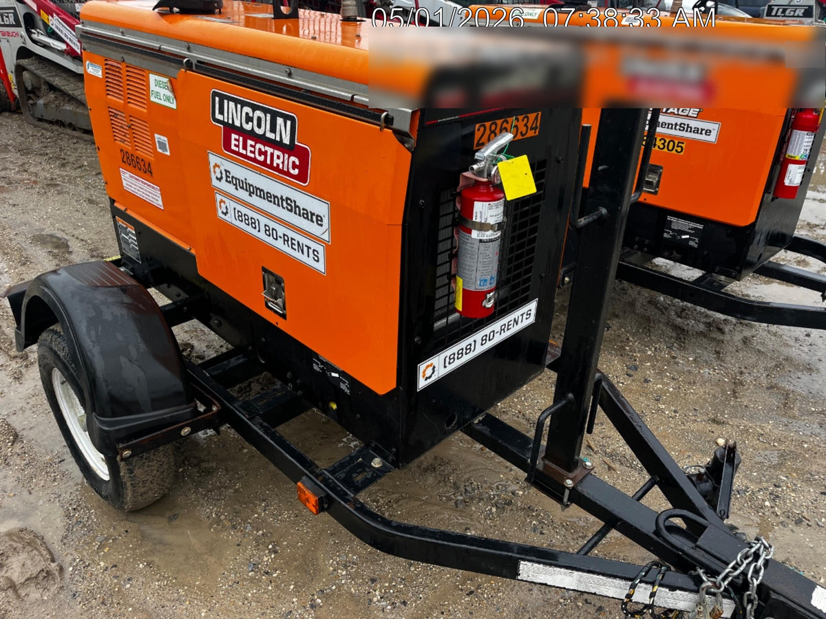2022 Lincoln Electric LE400 Kubota V1505, Trlr, Cable Rack, Light Kit, ES Decals, T3