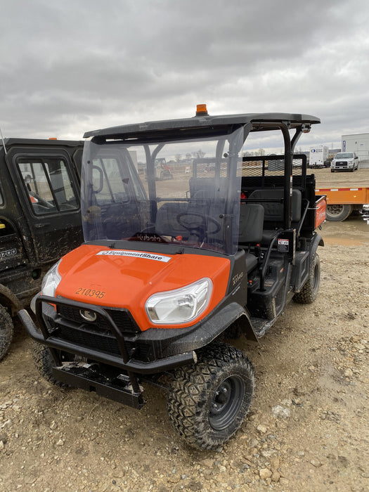 2022 Kubota RTV-X1140W-H Plastic Canopy, Windshield Acrylic Clear, LED Strobe Light, Wire Harness Kit, Back up Alarm