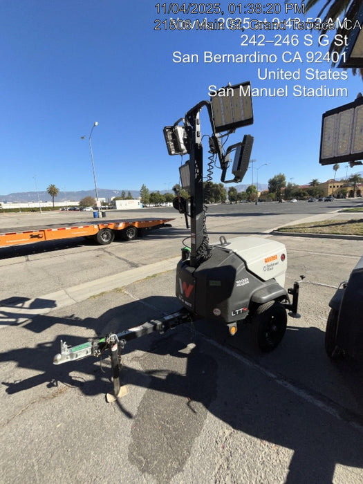 2024 Wacker Neuson LTT4 Diesel, Kohler KDW702, Deep Sea Controller, Auto Start, LED 320W, Bypass Outlet, T3