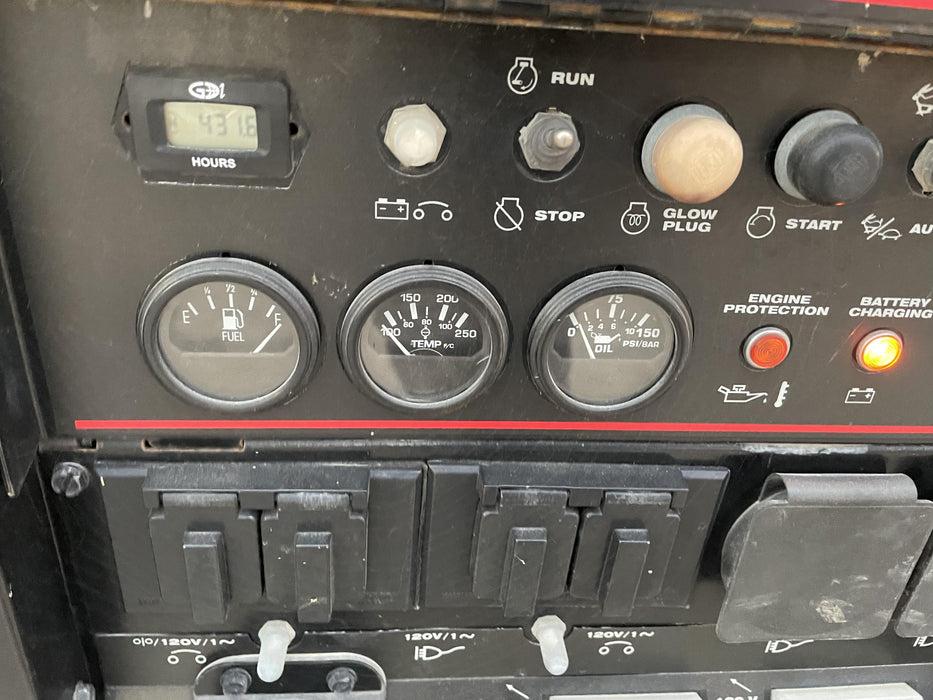 2021 Lincoln Electric Vantage 322 Vantage 322 Ready Pak 3 w/ Decals, ORANGE (includes trailer, cable rack, fender light kit) NO Telematics