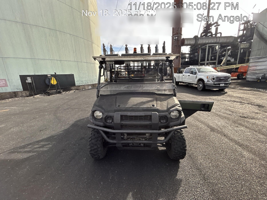 2019 Kawasaki Mule PRO-DXT Standard Options, Backup Alarm, Beacon, Plastic Hard Top, Poly Windshield, Horn Kit