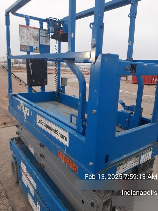 2020 Genie GS-1930 Solid Non Marking Tires, Beacon, Folding rails with half height swing gate