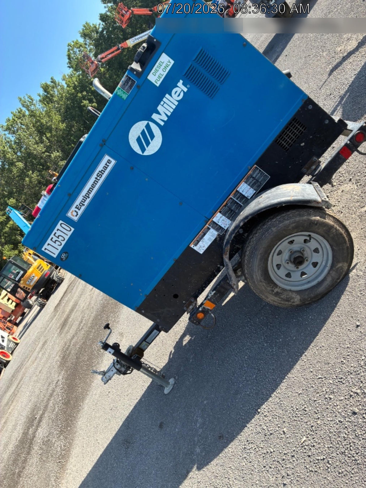 2020 Miller Electric BIG BLUE 500 BIG BLUE 500 PRO (KUBOTA) DELUXE W/ ARCREACH