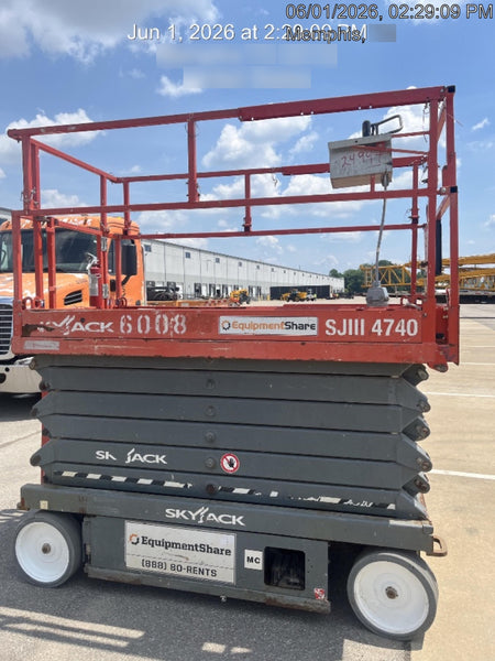 2017 Skyjack SJIII-4740 Skyjack SJ4740, Extended Warranty 5yr/5k hr