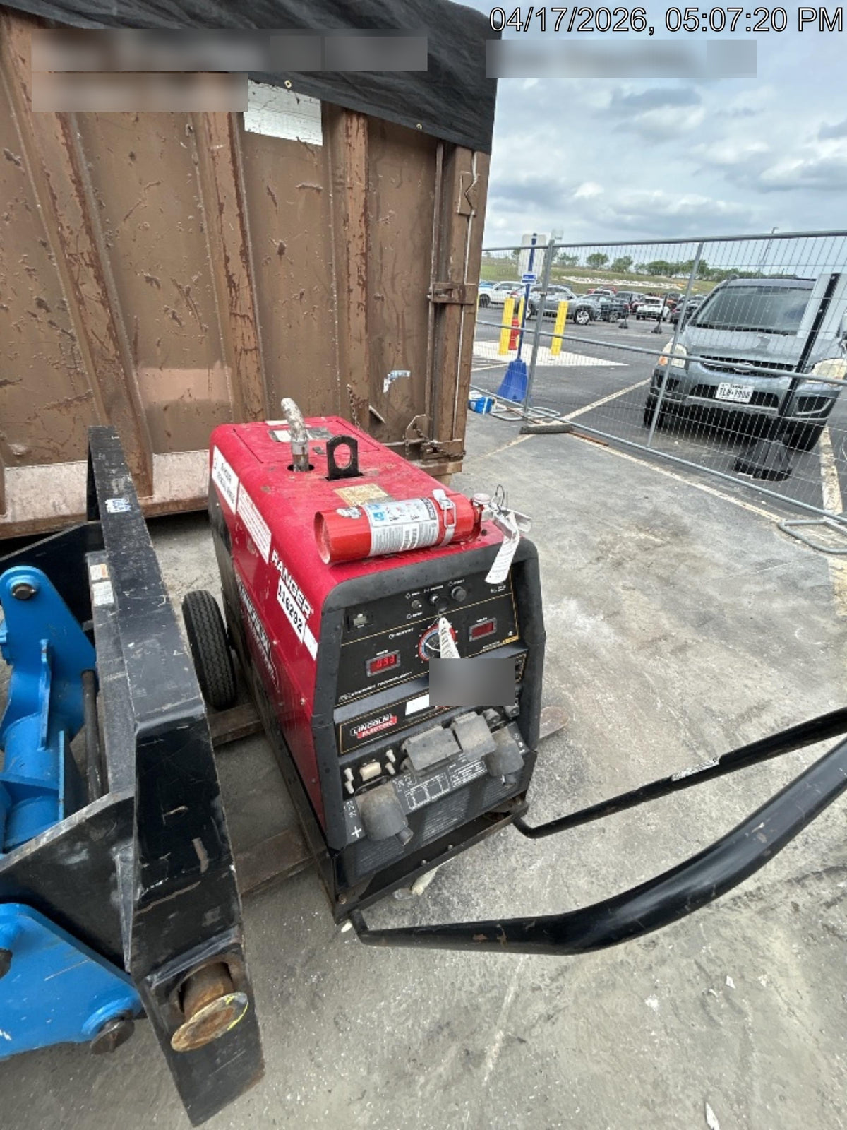 2020 Lincoln Electric Ranger 305 LPG K3430-1, Ranger 305 LPG, Undercarriage, Tank Holder & Strap, 10kw AC Gen, 25hp Kohler LPG Eng