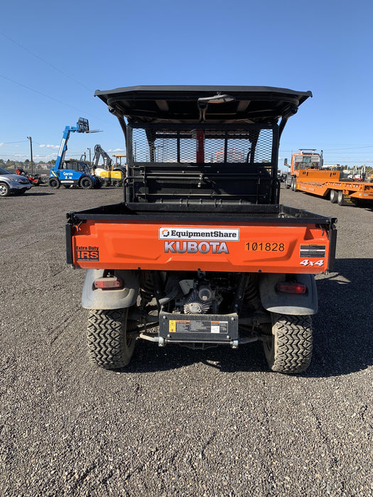 2020 Kubota RTV-X1140W-H 4WD, LED Strobe, Windshield Acrylic Clear, Plastic Canopy, Wire Harness Kit, Backup Alarm