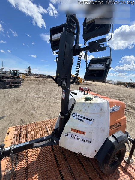 2023 Generac MLT2 Diesel, Flex Switch 120V Input, Powerzone Controller, (4) 320W LED Lights, 4kW Generator, 39.9 Gal Fuel Tank, 2" Ball, T3