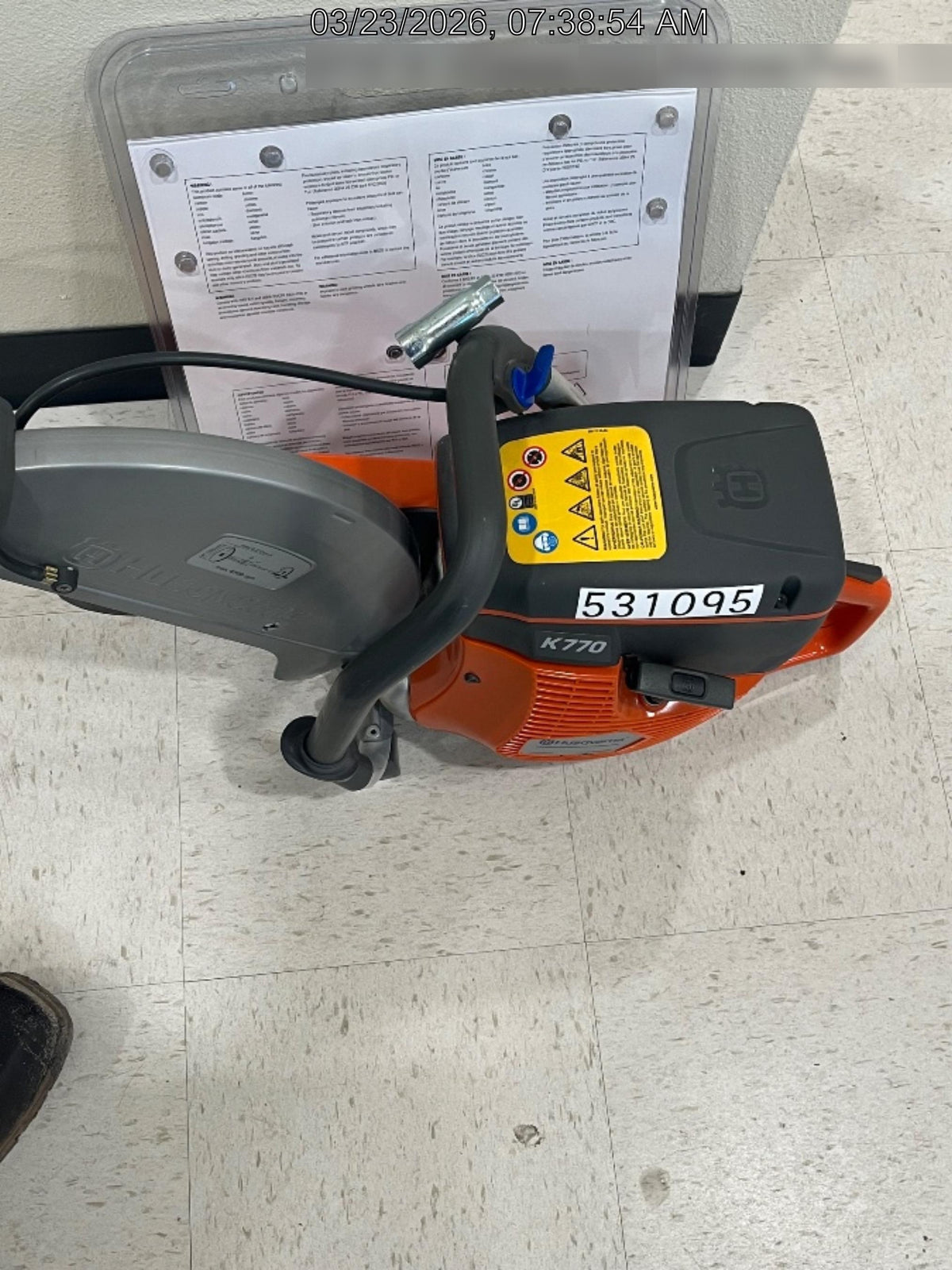 2025 HUSQVARNA K770
